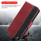 For Samsung Galaxy S23+ 5G Stitching Side-Magnetic RFID Leather Phone Case(Red)