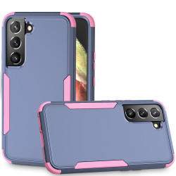 For Samsung Galaxy S23+ 5G TPU + PC Shockproof Phone Case(Royal Blue+Pink)