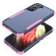 For Samsung Galaxy S23+ 5G TPU + PC Shockproof Phone Case(Royal Blue+Pink)