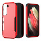 For Samsung Galaxy S23+ 5G TPU + PC Shockproof Phone Case(Red+Black)