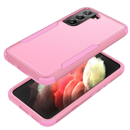 For Samsung Galaxy S23+ 5G TPU + PC Shockproof Phone Case(Pink)