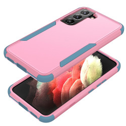 For Samsung Galaxy S23+ 5G TPU + PC Shockproof Phone Case(Pink+Blue)