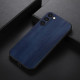 For Samsung Galaxy S23+ 5G Yellow Cow Texture PU Phone Case(Blue)