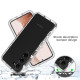 For Samsung Galaxy S23+ 5G Transparent Gradient Color TPU + PC Protective Phone Case(Blue)