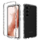 For Samsung Galaxy S23+ 5G Transparent Gradient Color TPU + PC Protective Phone Case(Transparent)