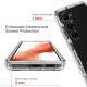 For Samsung Galaxy S23+ 5G Transparent Gradient Color TPU + PC Protective Phone Case(Purple)