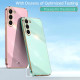 For Samsung Galaxy S23+ 5G XINLI Straight Edge 6D Electroplate TPU Phone Case(Hawthorn Red)