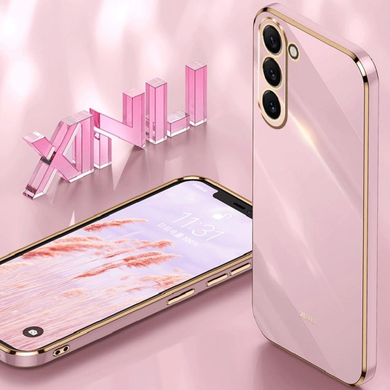 For Samsung Galaxy S23+ 5G XINLI Straight Edge 6D Electroplate TPU Phone Case(Mint Green)