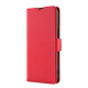 For Samsung Galaxy S23+ 5G Ultra-thin Voltage Side Buckle Horizontal Flip Leather Phone Case(Red)