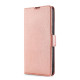 For Samsung Galaxy S23+ 5G Ultra-thin Voltage Side Buckle Horizontal Flip Leather Phone Case(Rose Gold)