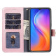 For Samsung Galaxy S23+ 5G Zipper Bag Leather Phone Case(Rose Gold)