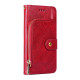 For Samsung Galaxy S23+ 5G Zipper Bag Leather Phone Case(Red)