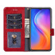 For Samsung Galaxy S23+ 5G Zipper Bag Leather Phone Case(Red)