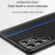 For Samsung Galaxy S23+ 5G Ultra-thin Carbon Fiber Texture Splicing Phone Case(Blue)