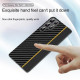 For Samsung Galaxy S23+ 5G Ultra-thin Carbon Fiber Texture Splicing Phone Case(Blue)
