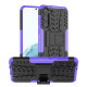 For Samsung Galaxy S23+ 5G Tire Texture TPU + PC Phone Case with Holder(Purple)