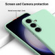 For Samsung Galaxy S24+ 5G Solid Color Liquid Silicone Dropproof Full Coverage Phone Case(Green)