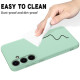 For Samsung Galaxy S24+ 5G Solid Color Liquid Silicone Dropproof Full Coverage Phone Case(Green)