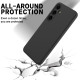 For Samsung Galaxy S24+ 5G Solid Color Liquid Silicone Dropproof Full Coverage Phone Case(Black)