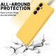 For Samsung Galaxy S24+ 5G Solid Color Liquid Silicone Dropproof Full Coverage Phone Case(Yellow)