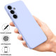 For Samsung Galaxy S24+ 5G Solid Color Liquid Silicone Dropproof Full Coverage Phone Case(Purple)