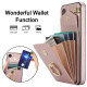 For Samsung Galaxy S24+ 5G Ring Holder RFID Card Slot Phone Case(Rose Gold)