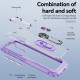 For Samsung Galaxy S23+ 5G TPU + PC Lens Protection Phone Case with Ring Holder(Purple)