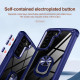For Samsung Galaxy S23+ 5G TPU + PC Lens Protection Phone Case with Ring Holder(Blue)