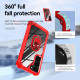 For Samsung Galaxy S23+ 5G TPU + PC Lens Protection Phone Case with Ring Holder(Red)