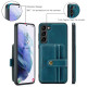 For Samsung Galaxy S24+ 5G JEEHOOD RFID Blocking Anti-Theft Magnetic Phone Case(Blue)