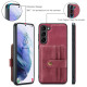 For Samsung Galaxy S24+ 5G JEEHOOD RFID Blocking Anti-Theft Magnetic Phone Case(Red)