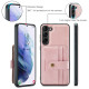 For Samsung Galaxy S24+ 5G JEEHOOD RFID Blocking Anti-Theft Magnetic Phone Case(Pink)