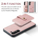 For Samsung Galaxy S24+ 5G JEEHOOD RFID Blocking Anti-Theft Magnetic Phone Case(Pink)