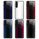 For Samsung Galaxy S23+ 5G Texture Gradient Glass TPU Phone Case(Dark Blue)