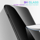 For Samsung Galaxy S23+ 5G Texture Gradient Glass TPU Phone Case(Dark Blue)