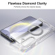 For Samsung Galaxy S24+ 5G Transparent Frosted MagSafe Phone Case