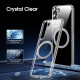 For Samsung Galaxy S23+ 5G Transparent Frosted MagSafe Phone Case
