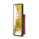 For Samsung Galaxy S23 5G DG.MING M2 Series 3-Fold Multi Card Bag + Phone Case(Red)