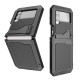 For Samsung Galaxy Z Flip4 RedPepper 360 Full Body Rugged Metal Life Waterproof Phone Case (Black)