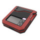 For Samsung Galaxy Z Flip4 RedPepper 360 Full Body Rugged Metal Life Waterproof Phone Case (Red)