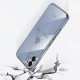 For Samsung Galaxy S23 5G 9D Plating Maple Leaf Silicone Phone Case with Strap(Mint Green)