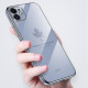 For Samsung Galaxy S23 5G 9D Plating Maple Leaf Silicone Phone Case with Strap(Mint Green)