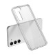 For Samsung Galaxy S23+ 5G Two-color High-transparency TPU+TPE Phone Case(Transparent White)