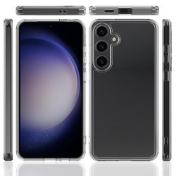For Samsung Galaxy S24+ 5G Scratchproof Acrylic TPU Phone Case(Transparent)