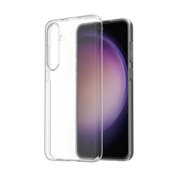 For Samsung Galaxy S24+ 5G Waterproof Texture TPU Phone Case(Transparent)