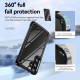 For Samsung Galaxy S24+ 5G TPU + PC Lens Protection Phone Case(Black)