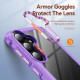 For Samsung Galaxy S24+ 5G TPU + PC Lens Protection Phone Case(Purple)