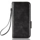 For Samsung Galaxy S23+ 5G Symmetrical Triangle Leather Phone Case(Black)