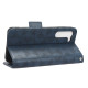 For Samsung Galaxy S23+ 5G Symmetrical Triangle Leather Phone Case(Blue)