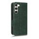 For Samsung Galaxy S23+ 5G Symmetrical Triangle Leather Phone Case(Green)